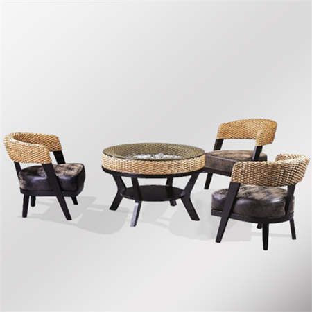 戶(hù)外藤椅茶幾單椅 陽(yáng)臺(tái)桌椅 小茶幾鐵藝藤椅批發(fā)